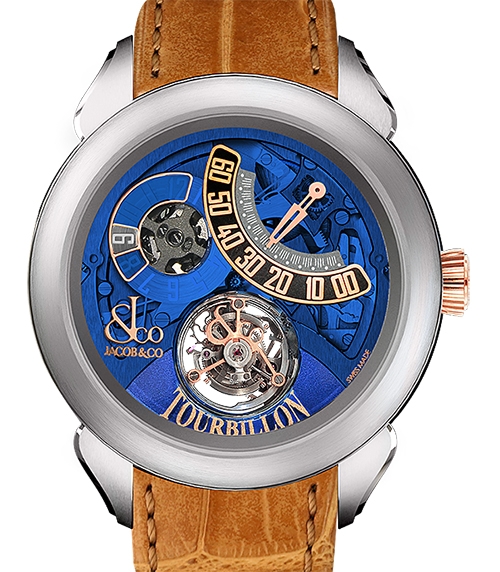 (image for) Jacob & Co Replica PALATIAL FLYING TOURBILLON RANGE JUMPING HOURS PT520.24.NS.QB.A watch